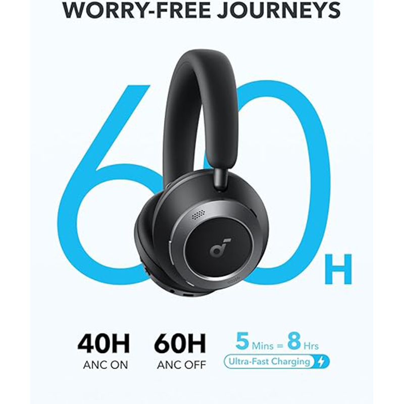 Soundcore Space One Pro by Anker: Adaptive Active Noise Cancelling