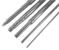 Bâtons de vol télescopique extensibles, tige en acier inoxydable, pour radio professionnelle, 1 pièce