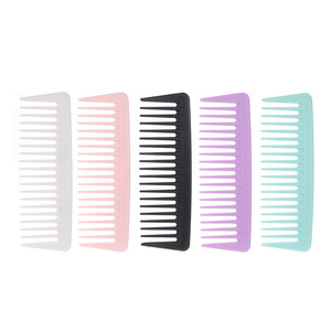 <b>Wide</b> Tooth Hair <b>Comb</b> Large Size For Home Use Smooth Hair Massage Styling <b>Comb</b> PP Material - Product Image 5