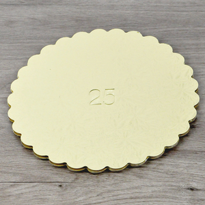 Vòng bánh bảng thiết lập dùng một lần Giấy Cupcake tráng miệng khay 6 inch, 8 inch, và 10 inch 1 của mỗi cakeboard cơ sở bánh Pad - Product Image 2