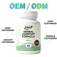 Capsules OEM Confort Herbal : Complément de Bioflavonoïdes Citriques pour la Santé Veineuse, le Soutien de la Circulation et le Bien-être des Jambes