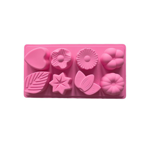 BPA miễn phí Silicone bánh khuôn tự làm hình trái tim <span class=keywords><strong>handmade</strong></span> xà phòng lá bánh trang trí khuôn nướng bánh - Product Image 5