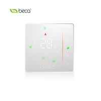 Termostato de Habitación Programable WiFi Moderno Beca BHT-006-2T con Control Remoto por Voz para Hoteles