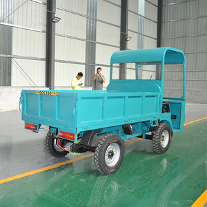 Điện bốn bánh đa chức năng Kỹ Thuật Xây Dựng Nông nghiệp kéo hàng thủy lực xe tải - Product Image 4