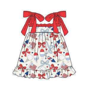 GSD3720 Wholesale New Boutique Style Children's yoga Dress Little Girl <b>bows</b> toe <b>shoes</b> Set for girl No MOQ ODM - Product Image 3