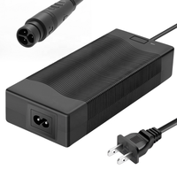 Chargeur de batterie XVE personnalisé 42V 3A Ebike pour batterie au lithium 10S 36V chargeur de scooter électrique avec connecteur HIGO Z311A