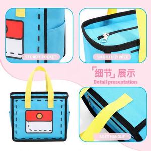 Latest Design Cute Lightweight Thermal Insulated Lunch <b>Bag</b> <b>for</b> Office <b>Work</b> Picnic Reusable Portable <b>for</b> <b>Men</b> and Kids - Product Image 4