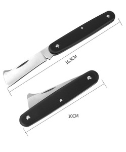 Nouveau couteau de greffage en acier inoxydable pliable, outil multifonctionnel pour la taille des plantes, accessoires d'outils manuels de bricolage pour le <span class=keywords><strong>jardin</strong></span> - Product Image 3