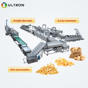 Piccole patatine fritte che fanno macchina linea di produzione di patatine fritte prezzo dito patatine fritte che fanno macchina