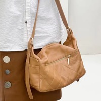 Sac fourre-tout décontracté Lichee Lady en cuir véritable à fermeture à rabat, sac à main de luxe populaire pour femme, prix d'usine
