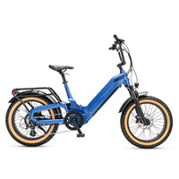 750W Fat bike vélo électrique gros pneu super ebike vélo électrique à suspension complète