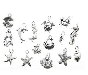 Pendentif porte-bonheur de mer océanique, pour conception de bijoux artisanaux, pour collier et Bracelet, à faire soi-même, DIY - Product Image 1