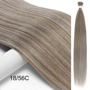 Tahan panas Premium organik Bio Protein Fiber Ombre pirang tenun tulang lurus bundel rambut anyaman ekstensi rambut sintetis