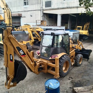 Excavatrice de chargeur frontal de Caterpillar 420F de vente chaude charge évaluée de 3 tonnes chargeur de pelle rétro de rendement élevé comportant le chat Shanghai - Product Image 3