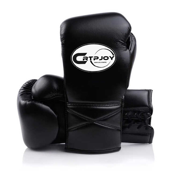 Lace Up Black Guantes de Boxeo