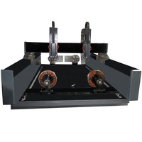 Offre Spéciale 3d pierre cnc routeur 4 axes rotatif marbre granit pierre artificielle sculpture machine de découpe