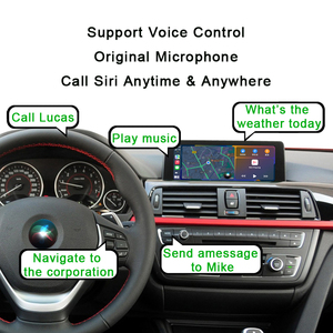 Linux hệ thống Apple Car chơi <span class=keywords><strong>Android</strong></span> Auto F30 màn hình cảm ứng cho BMW F02 F06 F15 F20 F22 F25 F31 F32 NBT CIC đa phương tiện âm thanh - Product Image 4