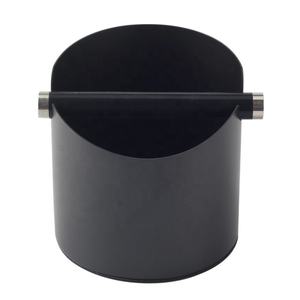 Large Capacity Coffee Grounds Bucket, <b>Removable</b> Knock Bar, Stainless Steel Coffee Knock <b>Box</b> - Product Image 1