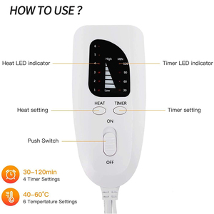 Mini Compresa Caliente, Manta Térmica <span class=keywords><strong>Eléctrica</strong></span> <span class=keywords><strong>de</strong></span> Felpa <span class=keywords><strong>para</strong></span> Terapia <span class=keywords><strong>de</strong></span> Rodilla, Pierna y <span class=keywords><strong>Espalda</strong></span>, <span class=keywords><strong>Almohadilla</strong></span> Térmica <span class=keywords><strong>para</strong></span> el <span class=keywords><strong>Dolor</strong></span> Menstrual - Product Image 5