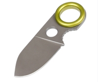 Draagbare Zakmes Edc Camping Multi-Tool Vast Mes Sleutelhanger Mes Multifunctioneel Mini Fruitmes Voor Zelfverdediging Wandelen