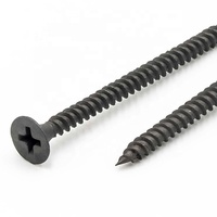 Vis autotaraudeuses à tête fraisée Phillips phosphatées noires pour bois et plaques de plâtre – Approvisionnement direct usine