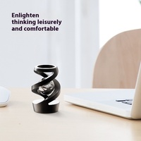 Jouet cinétique de bureau Fidget Spinner personnalisé en alliage d'aluminium adultes garçons cadeau gyroscopique à rotation cinétique suspendu jouet de bureau