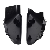 Couvercles de carénage de batterie latéraux noirs chromés pour Suzuki Boulevard Intruder M109R 06-22 M1800R VZR1800