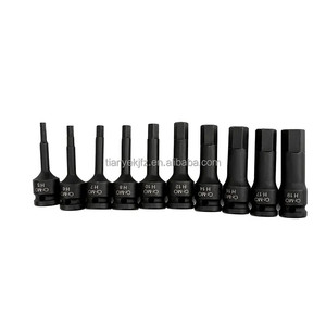 Juego de puntas de destornillador de cabeza hueca de impacto Torx de accionamiento 1/2 para trinquete/eléctrico/Llave de impacto - Product Image 1