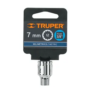 BOX 6 Douilles 7 mm, 12 points, entraînement 3/8 po, TRUPER - Product Image 4