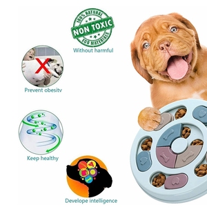 Jouet Intelligent q pour chien, en plastique, distributeur de nourriture, <span class=keywords><strong>jeu</strong></span> de Puzzle interactif, alimentation lente pour <span class=keywords><strong>chiot</strong></span> - Product Image 6