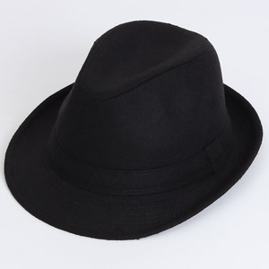 Cappello Fedora da Uomo Caldo in Feltro, Stile Vintage Panama con Tesa Corta, Cappello Invernale Bowler per Esterni, Copricapo Jazz Britannico per Costume - Product Image 3