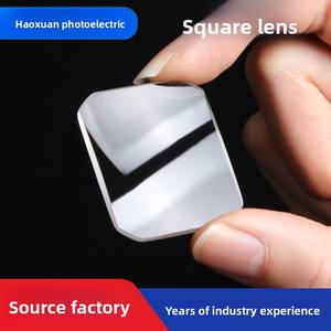 고정밀 <span class=keywords><strong>BK7</strong></span> 광학 기기 콘덴서 마이크로 렌즈 사각 및 고광 투과 프리즘 말굽 - Product Image 6