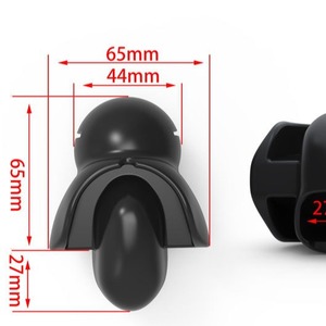 عبودية والعتاد قناع لعبة الجنس مع الكرة الكمامة المطاط الفم الكمامة مع الشفاه للعب الحسية - Product Image 2