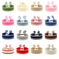 Bracelet d'amitié tissé brodé en tissu, personnalisé avec logo, lettres nominatives, pompon tressé fait main, breloques textes 3D ajustables