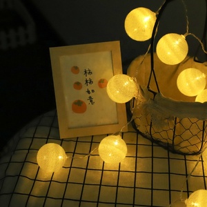 Bán Buôn 10 Bóng Đèn <span class=keywords><strong>LED</strong></span> Cổ Tích Chuỗi Đèn Năng Lượng Mặt Trời Ngoài Trời Cây Giáng Sinh Trang Trí 9.85ftm Kỳ Nghỉ Bông Bóng Chuỗi Đèn - Product Image 5