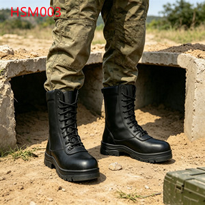 รองเท้าบูทหนังวัวแท้ LXG, Survival Expedition รุ่น HSM003 สำหรับงานภาคสนาม ทนทาน แข็งแรง ดีไซน์คลาสสิก แนว Tactical - Product Image 1