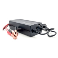 Chargeur de batterie intelligent populaire 12,6 V pour 4 cellules 16,8 V 10 A, détection automatique LiFePO4 Lithium-Ion, charge rapide, adaptateur prises UE/US