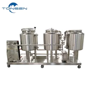 Stainless steel Pilot brewery system 100L mini brewing equipment for homebrewers