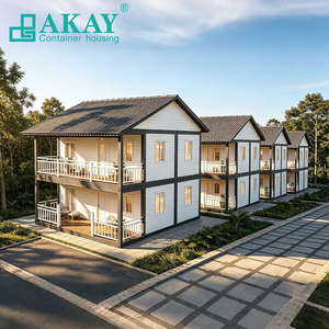 Akay Villa Modulare di Alta Gamma, <span class=keywords><strong>Case</strong></span> Prefabbricate a Montaggio Rapido, Casa Container Compatta per Progetti Abitativi in Medio Oriente - Product Image 5
