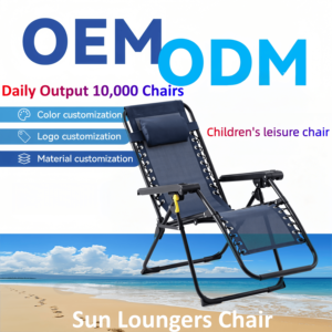 Silla Luna Plegable Cómoda para Niños, para Interiores y Exteriores, para <span class=keywords><strong>Playa</strong></span>, Patio, Piscina - Product Image 1