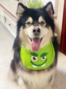 Thắt Lưng Nylon Và Khóa Nhựa Chất Liệu Thiết Kế Thời Trang Chống Thấm Nước Yếm Mát Cho Thú Cưng Yếm Cho Chó Samoyed Alaska <span class=keywords><strong>Husky</strong></span> - Product Image 4