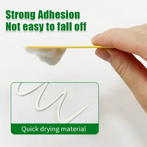 Mastic de réparation de mur à séchage rapide, imperméable, pâte de réparation de cloison sèche pour les fissures, les trous et les fissures dans les murs - Product Image 6