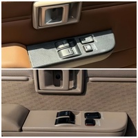 Accesorios para Auto YBJ, Interruptor Interior de Ventana para Cabina Individual, para Land Cruiser 70 78 2007-2024, LHD/RHD, Gris Beige, Botón del Panel de la Puerta LC79
