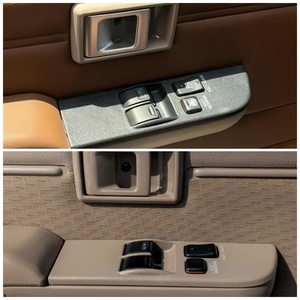 Accesorios para Auto YBJ, Interruptor Interior de Ventana para Cabina Individual, para <span class=keywords><strong>Land</strong></span> <span class=keywords><strong>Cruiser</strong></span> 70 78 2007-2024, LHD/RHD, Gris Beige, Botón del Panel de la Puerta LC79 - Product Image 2