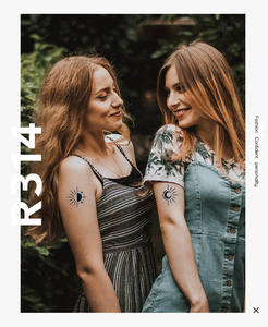 Tatuaje Temporal Unisex con Diseño de Corazón, Duradero 15 Días, Orgánico, Transferible con Agua, Semipermanente, a Base de Plantas, <span class=keywords><strong>para</strong></span> <span class=keywords><strong>Parejas</strong></span> - Product Image 5