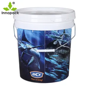 0.5L 1L 3L 5L 10L 15L 16L 20L 25L 30L Plastic Emmers Tubs Containers Met Verzegelde Deksels