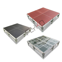Podium de scène personnalisé Portable facile à installer cadre en aluminium hauteur réglable scène/podium plate-forme de scène de Concert