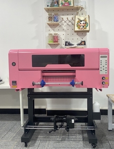 Imprimante DTF <span class=keywords><strong>UV</strong></span> rose Millantech A3 avec deux têtes XP600 et laminateur |   pour le transfert sur surfaces dures |   Expédition rapide depuis l'entrepôt américain - Product Image 2