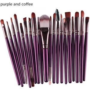 Juego de 20 Brochas de <span class=keywords><strong>Maquillaje</strong></span> de Diamantes Coloridas en Oferta, Juego de Brochas Cosméticas para Ojos - Product Image 2