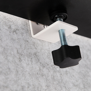 Cloison de bureau multifonctionnelle ignifuge et insonorisante, écran de confidentialité acoustique pour bureau, espace acoustique commercial pour bureau - Product Image 3